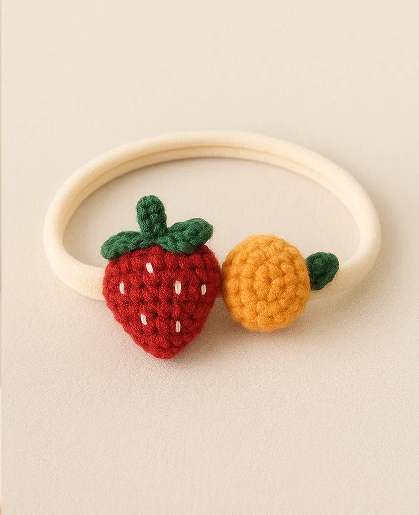 Strawberry Kumquat Baby Headband